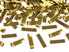 Vystřelovací konfety zlaté 40cm